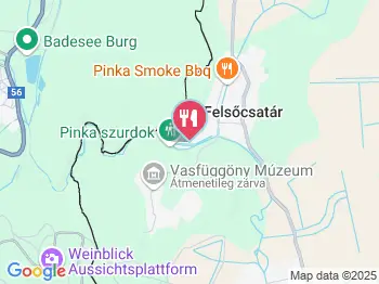 Pezi Fogadó étterme Felsőcsatár a térképen
