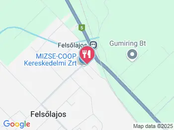 Stop Vendéglő Felsőlajos a térképen