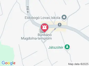 Bűnbánó Magdolna-templom Felsőörs a térképen