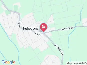 Papp Apartman Felsőörs a térképen