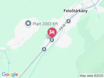 Amigo Panzió Felsőtárkány a térképen