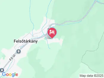 Bambara Hotel Felsőtárkány a térképen