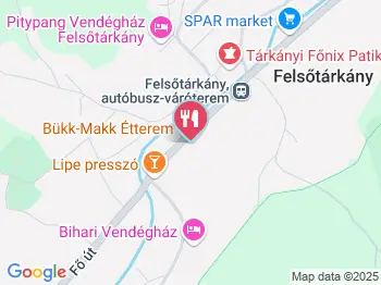 Bükk-Makk Pizzéria & Étterem Felsőtárkány a térképen