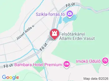 Felsőtárkányi Állami Erdei Vasút Felsőtárkány a térképen