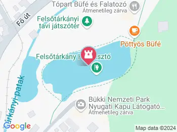 Felsőtárkányi-tó Felsőtárkány a térképen