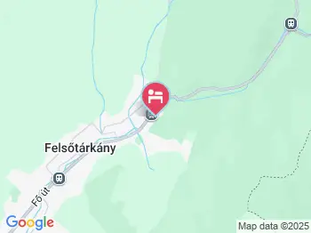 Hosszú-Völgyi Erdészház Felsőtárkány a térképen