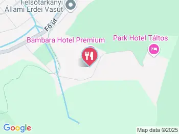 San Toro Étterem - Bambara Hotel Felsőtárkány a térképen