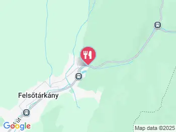 Szikla Fogadó étterme Felsőtárkány a térképen