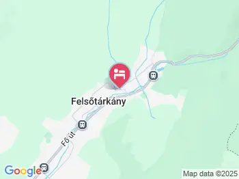 Szivárvány Vendégház Felsőtárkány a térképen