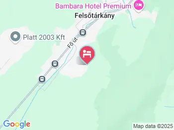 Várhegy Vendegház Felsőtárkány a térképen
