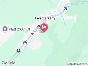 Zöldarany Vendégház Felsőtárkány a térképen