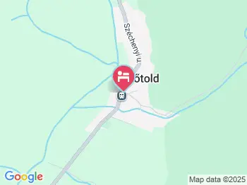 Toldi Vendégház Felsőtold a térképen