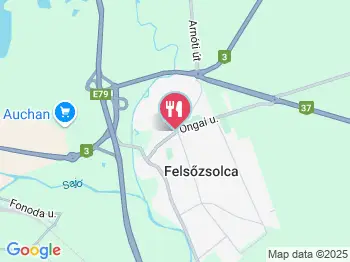Napoli Ristorante & Pizzeria Felsőzsolca a térképen