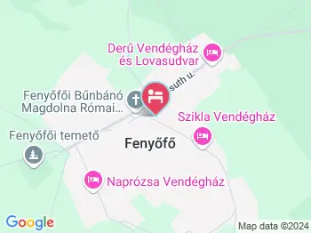 Ősfenyves Vendégház Fenyőfő a térképen