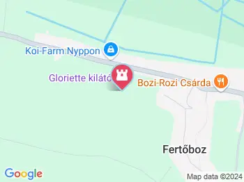 Fertőbozi Gloriette-kilátó Fertőboz a térképen