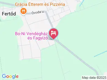Bo-Ni Vendégház Fertőd a térképen