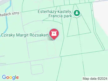 Cziráky Margit Rózsakert Fertőd a térképen