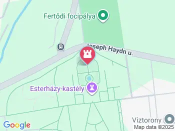Esterházy-Kastély Fertőd a térképen
