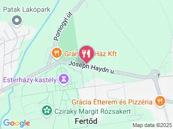 Gránátos Étterem Fertőd a térképen