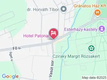 Patonai Panzió Fertőd a térképen