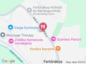 Cukrászda - Konditorei Fertőrákos a térképen