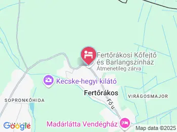 Dorci Apartman Fertőrákos a térképen