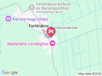 Huber Panzió Fertőrákos Fertőrákos a térképen