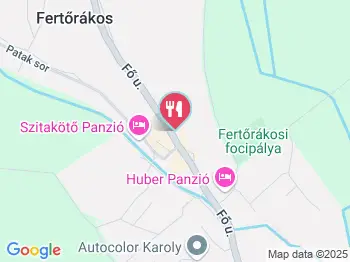 Noah Étterem Fertőrákos a térképen