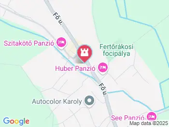 Püspöki Kastély Fertőrákos a térképen