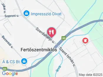 KC Kovács Cukrászda Fertőszentmiklós a térképen
