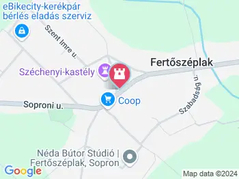 Kálvária Fertőszéplak a térképen