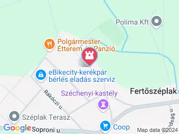 Mindenszentek templom Fertőszéplak a térképen