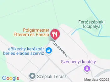 Polgármester Vendéglő Fertőszéplak a térképen