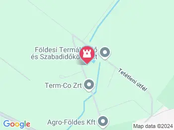 Földesi Termálfürdő és Szabadidőközpont Földes a térképen