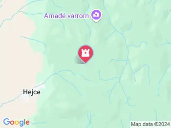 Sólyom-kő Fony a térképen