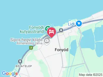 Balatoni Panoráma Apartman Fonyód a térképen