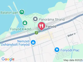 Barbakán Kávézó Fonyód a térképen