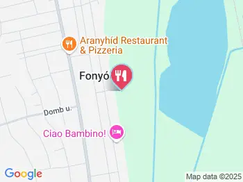 Bedrock Beach Étterem Fonyód a térképen