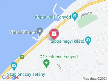 Boldogasszony Tulipános Széke Fonyód a térképen