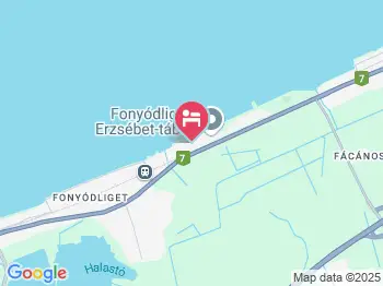 Családi Nyaraló Fonyód a térképen
