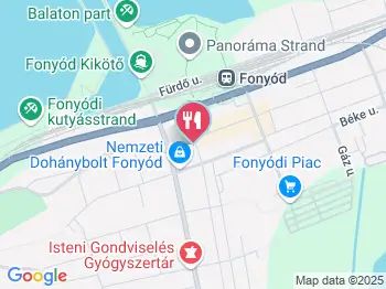 Fonyód Konyha Fonyód a térképen