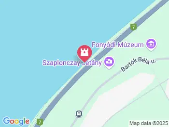 Fonyód városi szabadstrand Fonyód a térképen