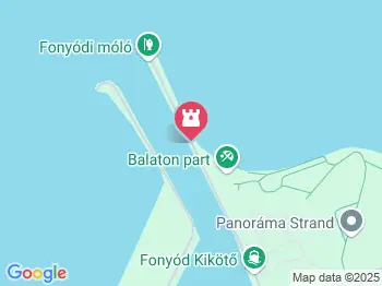 Fonyódi móló Fonyód a térképen