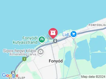 Fonyódi Panoráma strand Fonyód a térképen