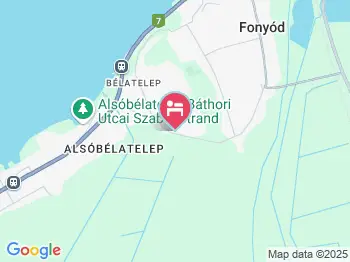 Gabi Lak Fonyód a térképen