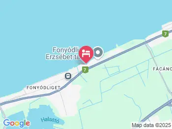 Hotel DAM Fonyód a térképen