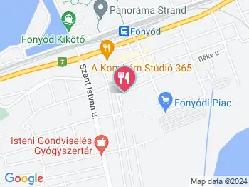 Menthol Bar Fonyód a térképen