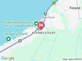 Müller-ház Fonyód a térképen