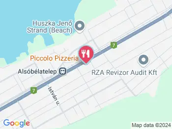 Piccolo Pizzéria Fonyód a térképen