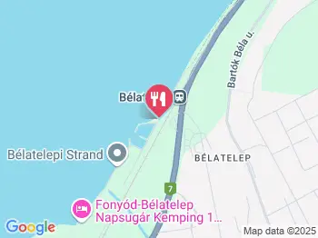 Sellő Büfé a Partybüfé Fonyód a térképen